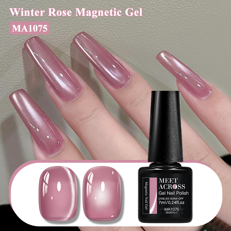 Магнитный гель-лак для ногтей  – обзор и цена Nail Art Valentines Day