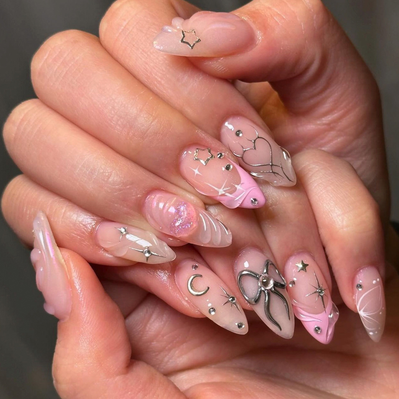 24 шт., наборы накладных ногте – обзор и цена Nail Art Valentines Day