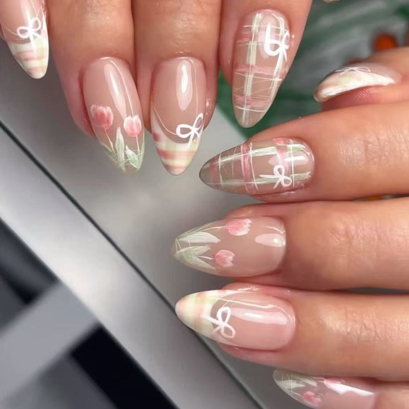 24 шт., наборы накладных ногте – обзор и цена Nail Art Valentines Day