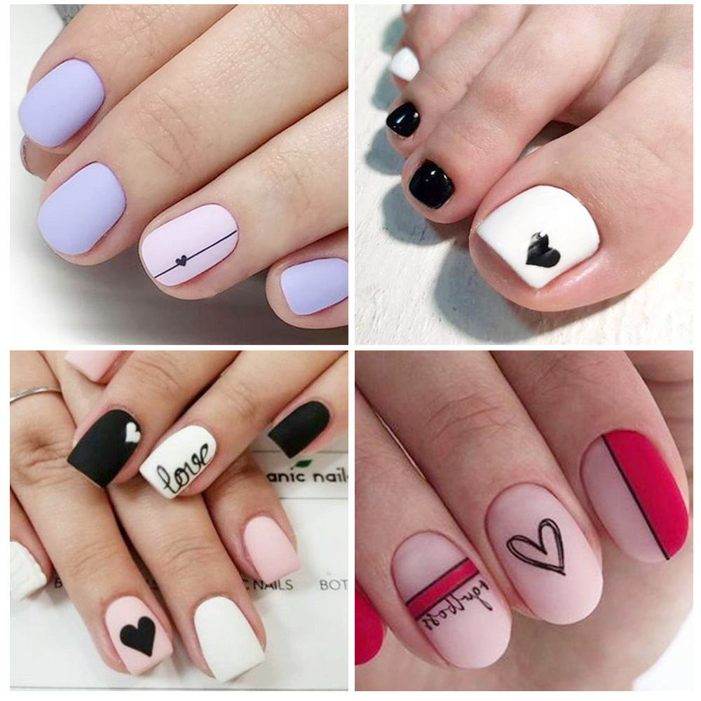 Наклейки для дизайна ногтей, с – обзор и цена Nail Art Valentines Day